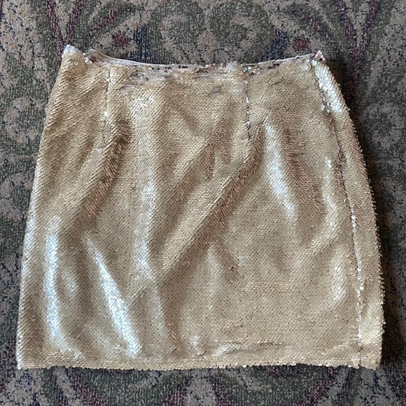 Tobi Sequined Skirt, Size Small - Picture 5 of 5